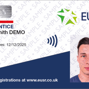 Example EUSR Apprentice Card