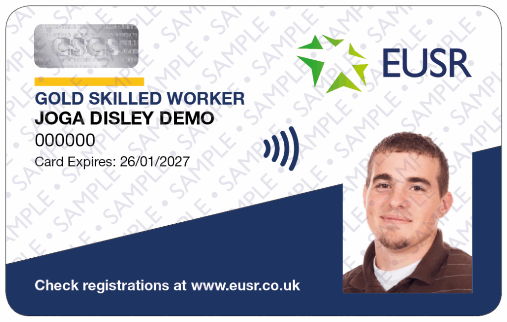 CSCS Gold Skilled Worker Card