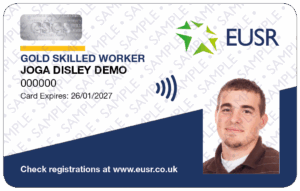 CSCS Gold Skilled Worker Card